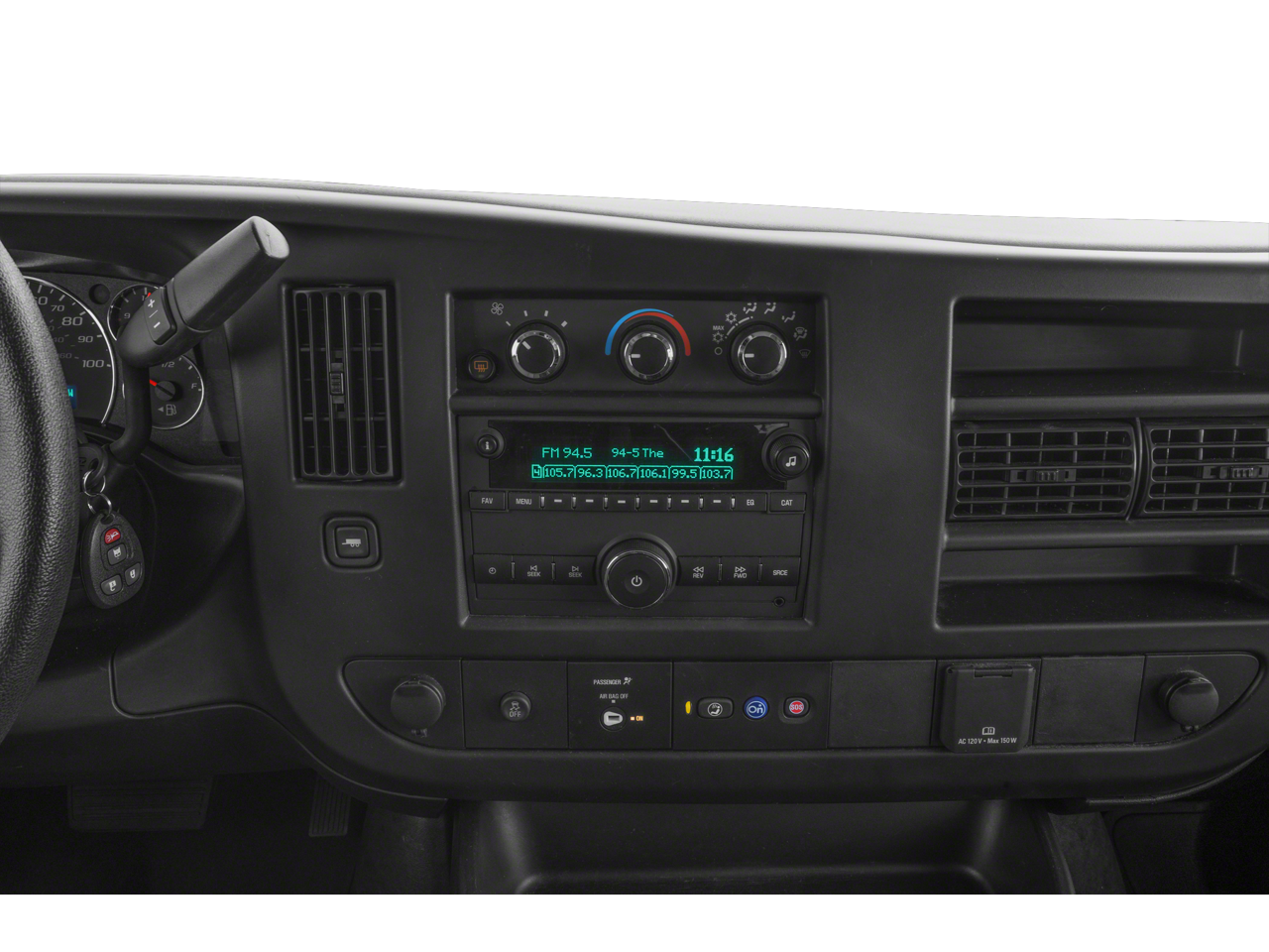 2024 Chevrolet Express Passenger RWD 3500 Extended Wheelbase LT
