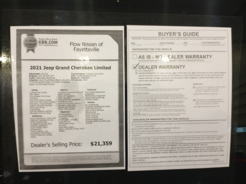 2021 Jeep Grand Cherokee Limited 4x4