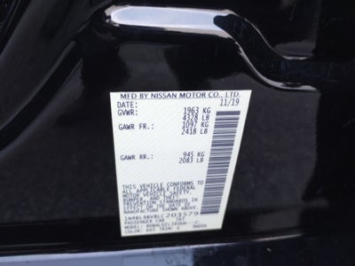 2020 Nissan Altima S FWD