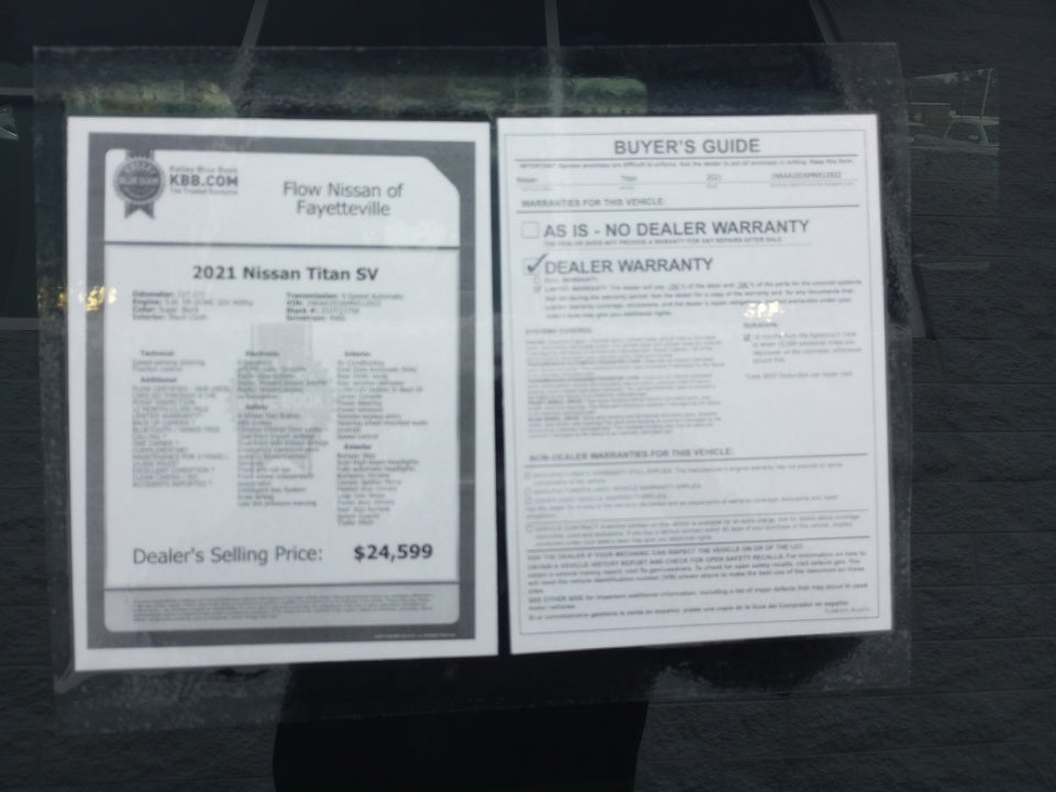 2021 Nissan TITAN Crew Cab SV 4x4