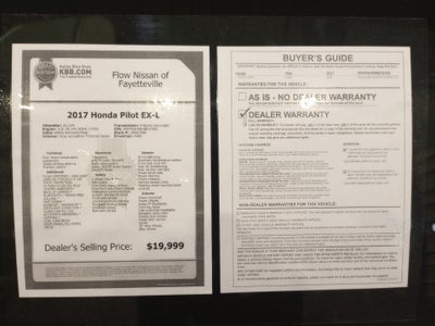 2017 Honda Pilot EX-L