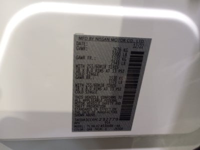 2023 Nissan Pathfinder SL 4WD