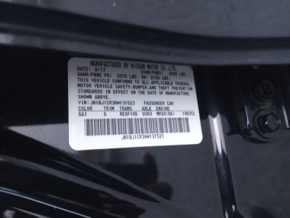 2017 Nissan Rogue Sport S