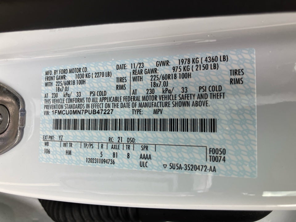 2023 Ford Escape ST-Line