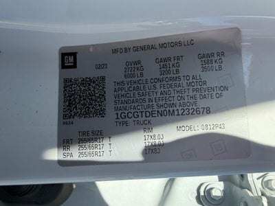 2021 Chevrolet Colorado 4WD Z71