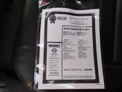 2016 Honda CR-V EX-L