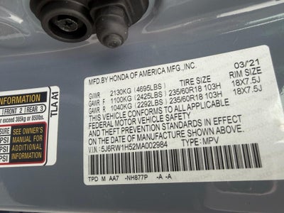 2021 Honda CR-V EX