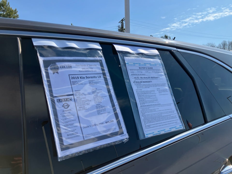 2019 Kia Sorento 3.3L LX