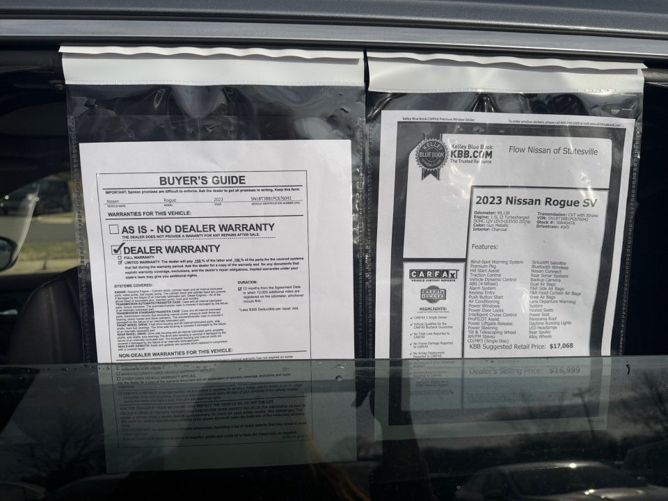 2023 Nissan Rogue SV Intelligent AWD