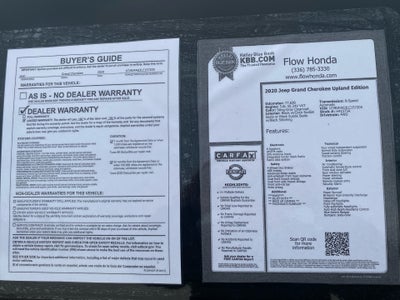 2020 Jeep Grand Cherokee Upland 4X4