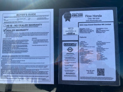 2022 Jeep Grand Cherokee WK Limited 4x4