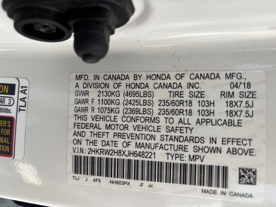 2018 Honda CR-V EX-L