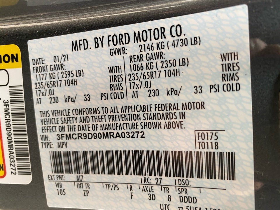 2021 Ford Bronco Sport Badlands