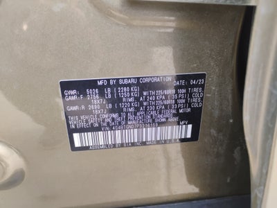 2023 Subaru Outback Limited XT