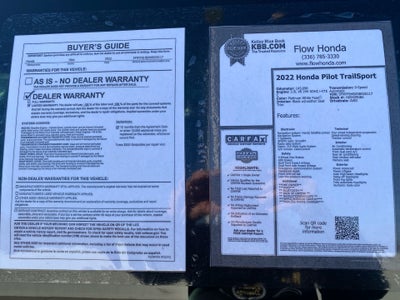 2022 Honda Pilot AWD TrailSport