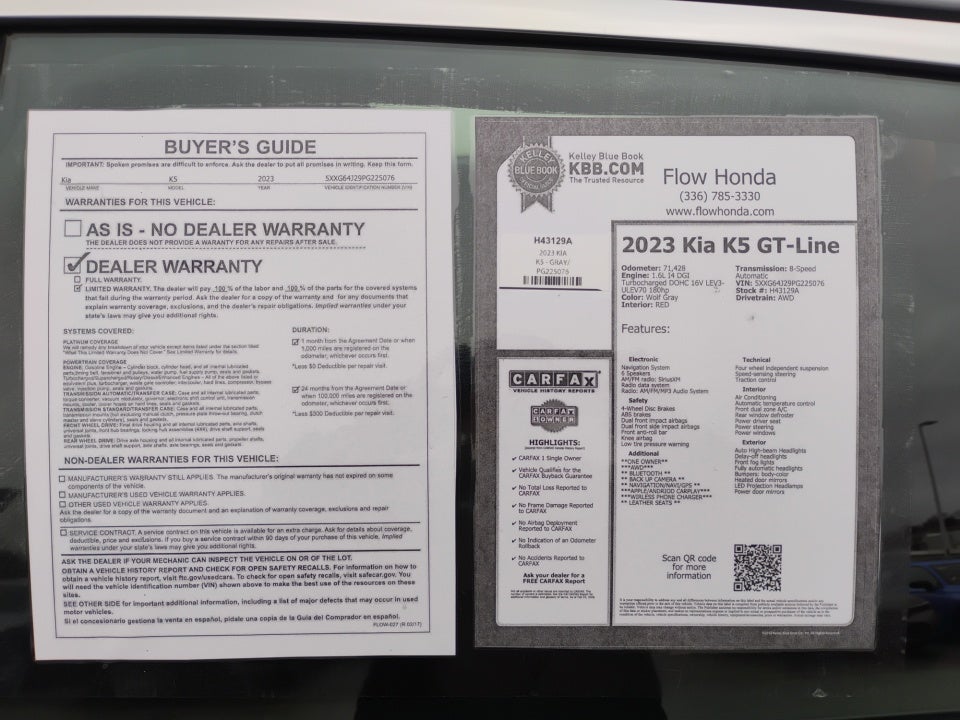 2023 Kia K5 GT-Line