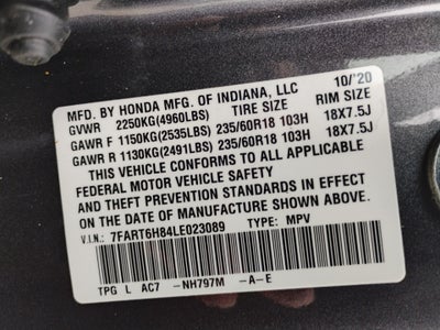 2020 Honda CR-V Hybrid EX-L