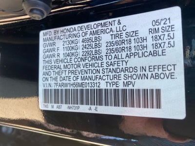 2021 Honda CR-V EX