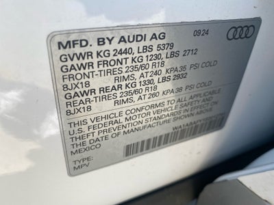 2025 Audi Q5 Premium 40 TFSI quattro S tronic