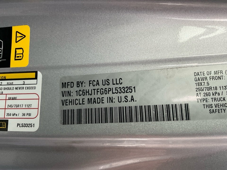 2023 Jeep Gladiator Overland 4x4