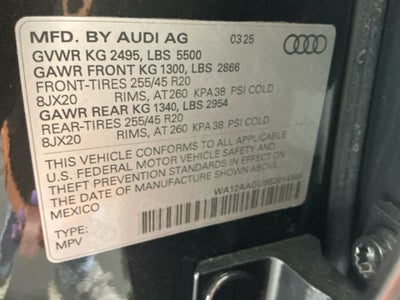 2025 Audi All-new Q5 Premium Plus TFSI quattro S tronic