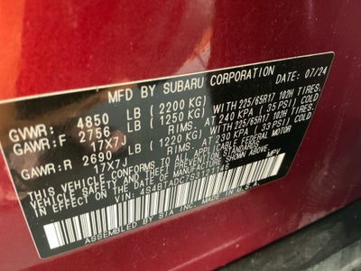 2025 Subaru Outback Premium
