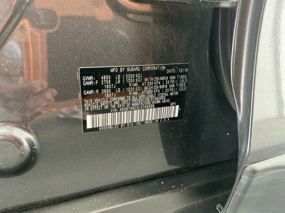 2020 Subaru Outback Limited