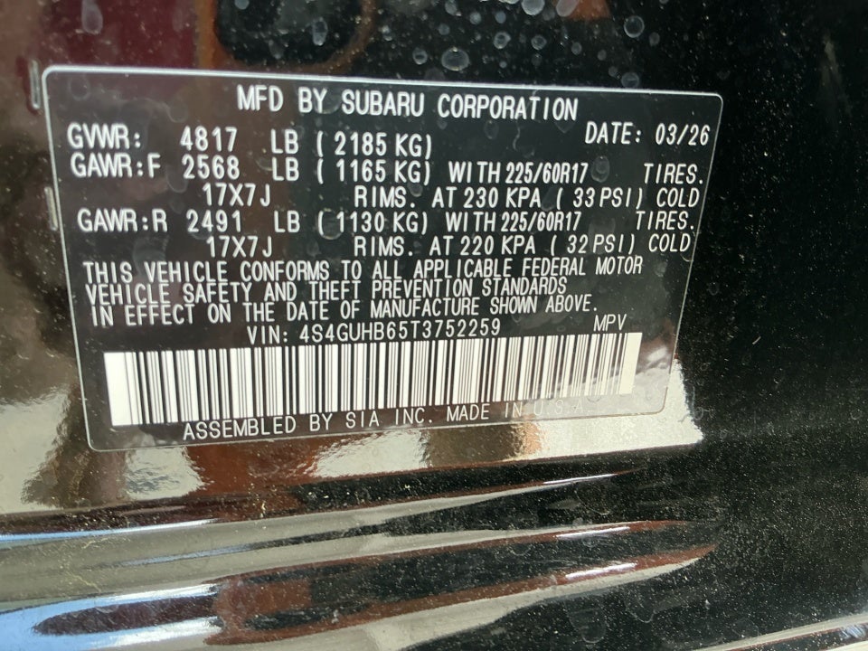 2026 Subaru Crosstrek AWD