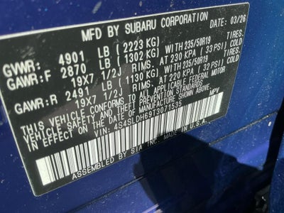 2026 Subaru Forester Sport