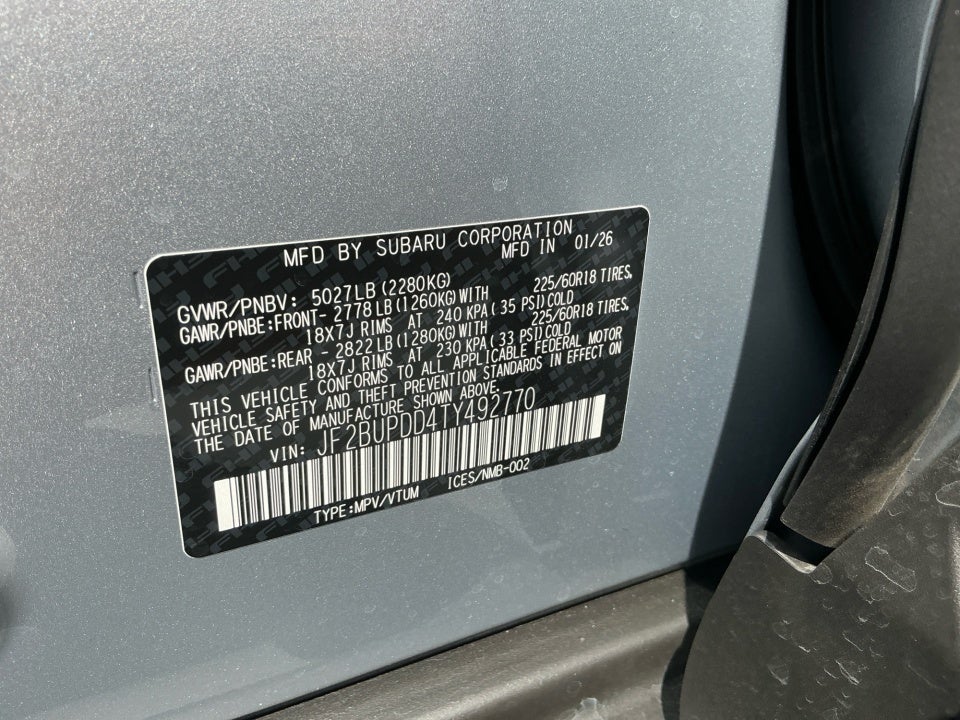 2026 Subaru Outback Limited