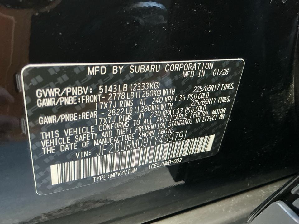 2026 Subaru Outback Wilderness