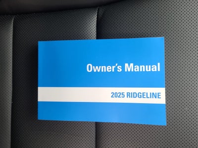 2025 Honda Ridgeline RTL