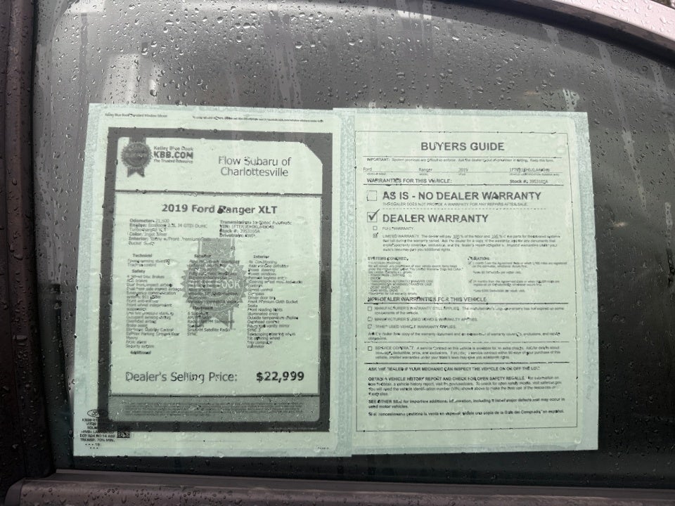 2019 Ford Ranger XLT