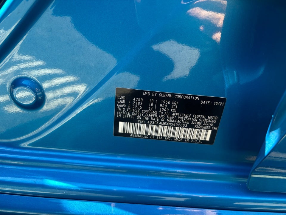 2022 Subaru Impreza Sport Sedan