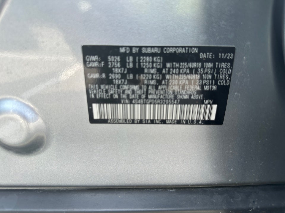 2024 Subaru Outback Touring XT
