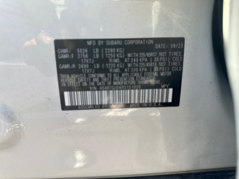 2024 Subaru Outback Wilderness