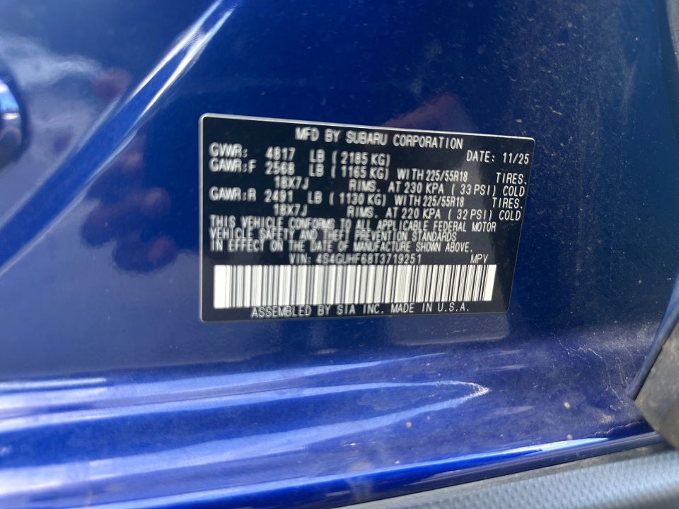 2026 Subaru Crosstrek Sport