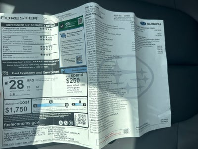 2026 Subaru Forester Sport