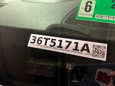 2021 Chevrolet Silverado 1500 4WD Crew Cab Short Bed RST