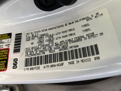 2019 Toyota Tacoma SR5 V6