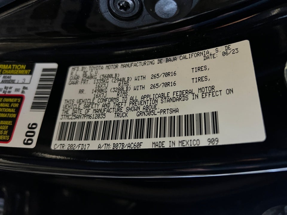 2023 Toyota Tacoma TRD Off Road