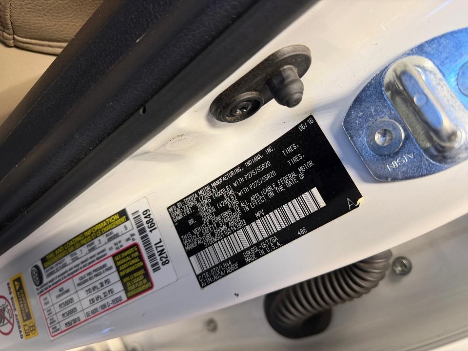 2016 Toyota Sequoia Platinum