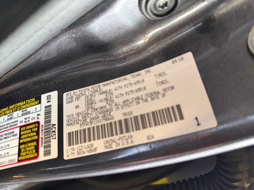 2019 Toyota Tundra Limited