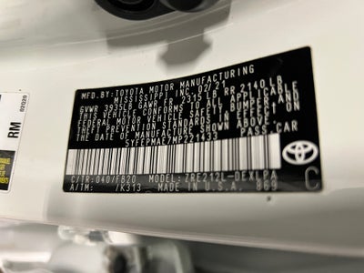 2021 Toyota Corolla LE