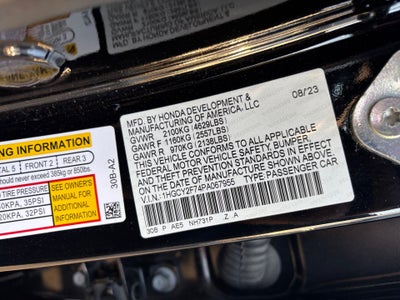 2023 Honda Accord Hybrid Sport-L