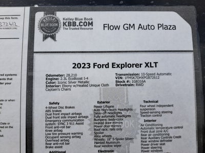 2023 Ford Explorer XLT
