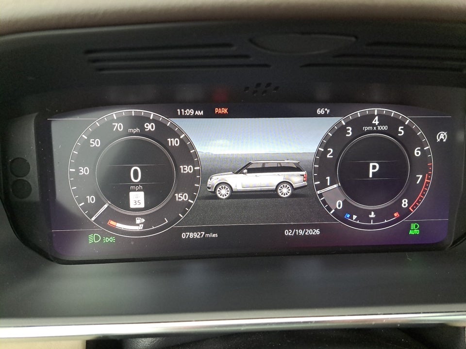 2018 Land Rover Range Rover 3.0L V6 Supercharged HSE