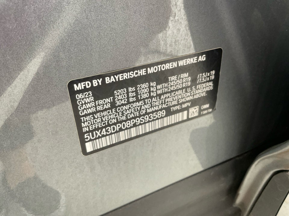2023 BMW X3 sDrive30i