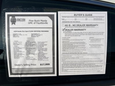 2020 Honda Civic Sedan Sport