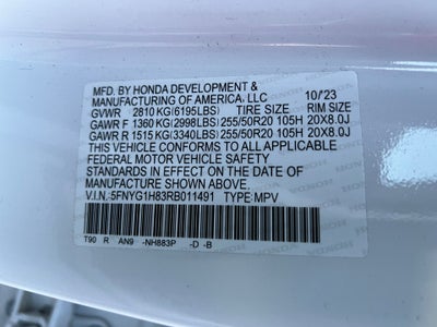 2024 Honda Pilot Elite